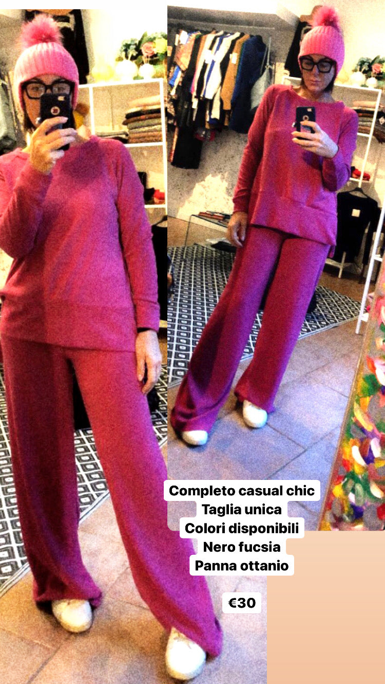 Completo casual chic